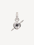 Rebel Love Earring | Clear Quarz