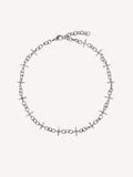 Renaissance Chain Long Necklace | Silver