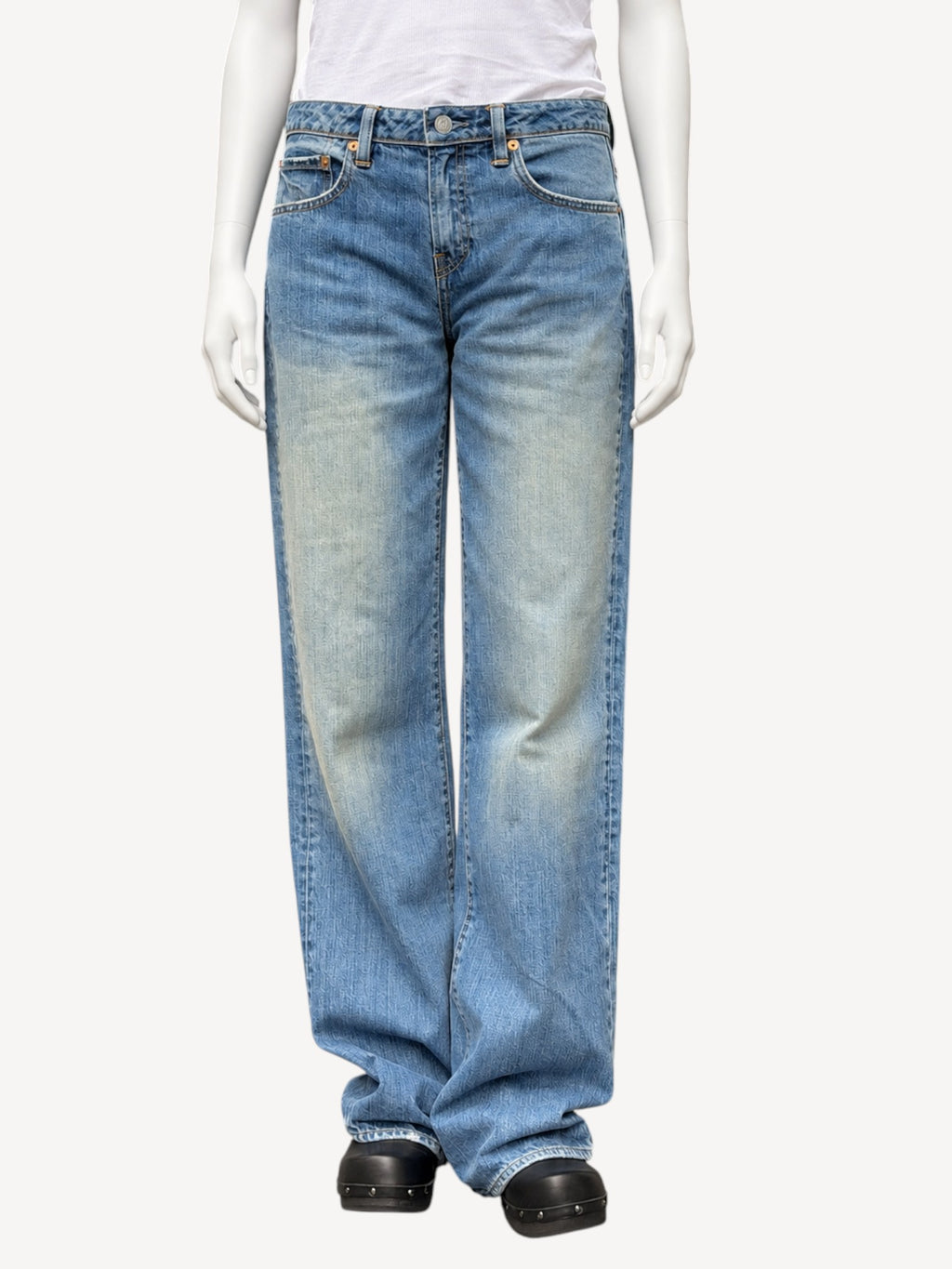 Lindsay Slim Boyfriend Jean | Apsley Blue