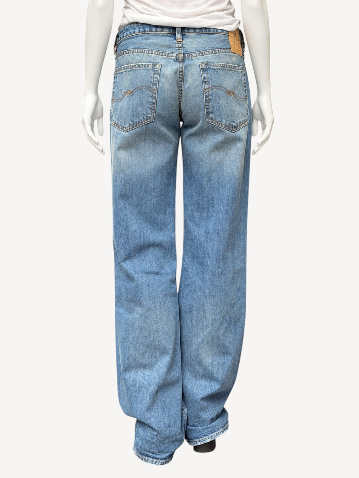 Lindsay Slim Boyfriend Jean | Apsley Blue