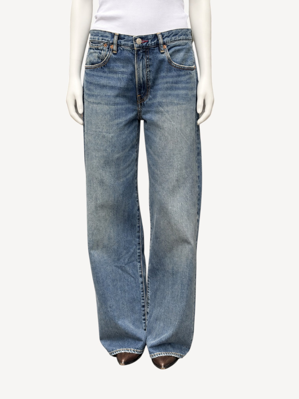 Teri Wide Leg Jean| Sloan Indigo