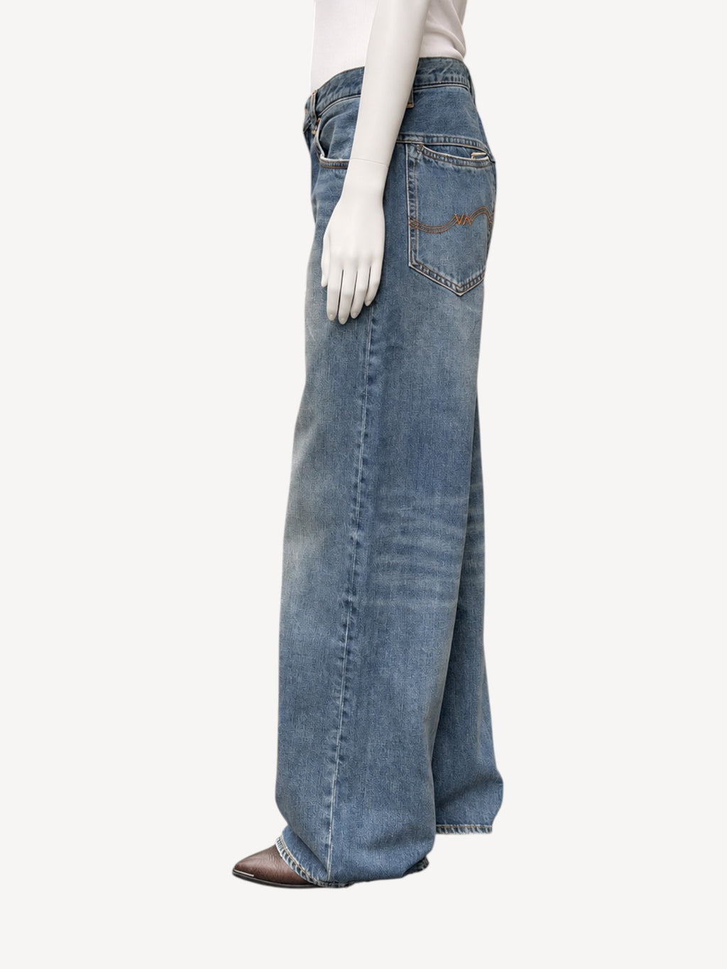 Teri Wide Leg Jean| Sloan Indigo