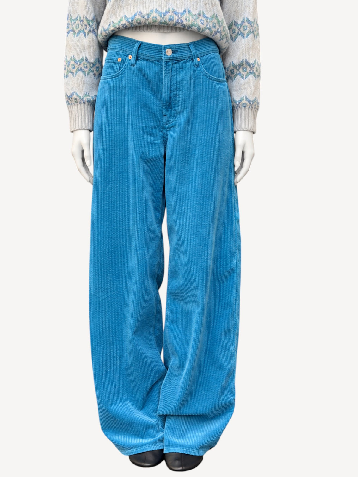 Corduroy Roomy | Turquoise