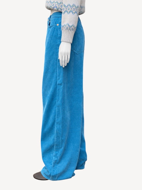 Corduroy Roomy | Turquoise