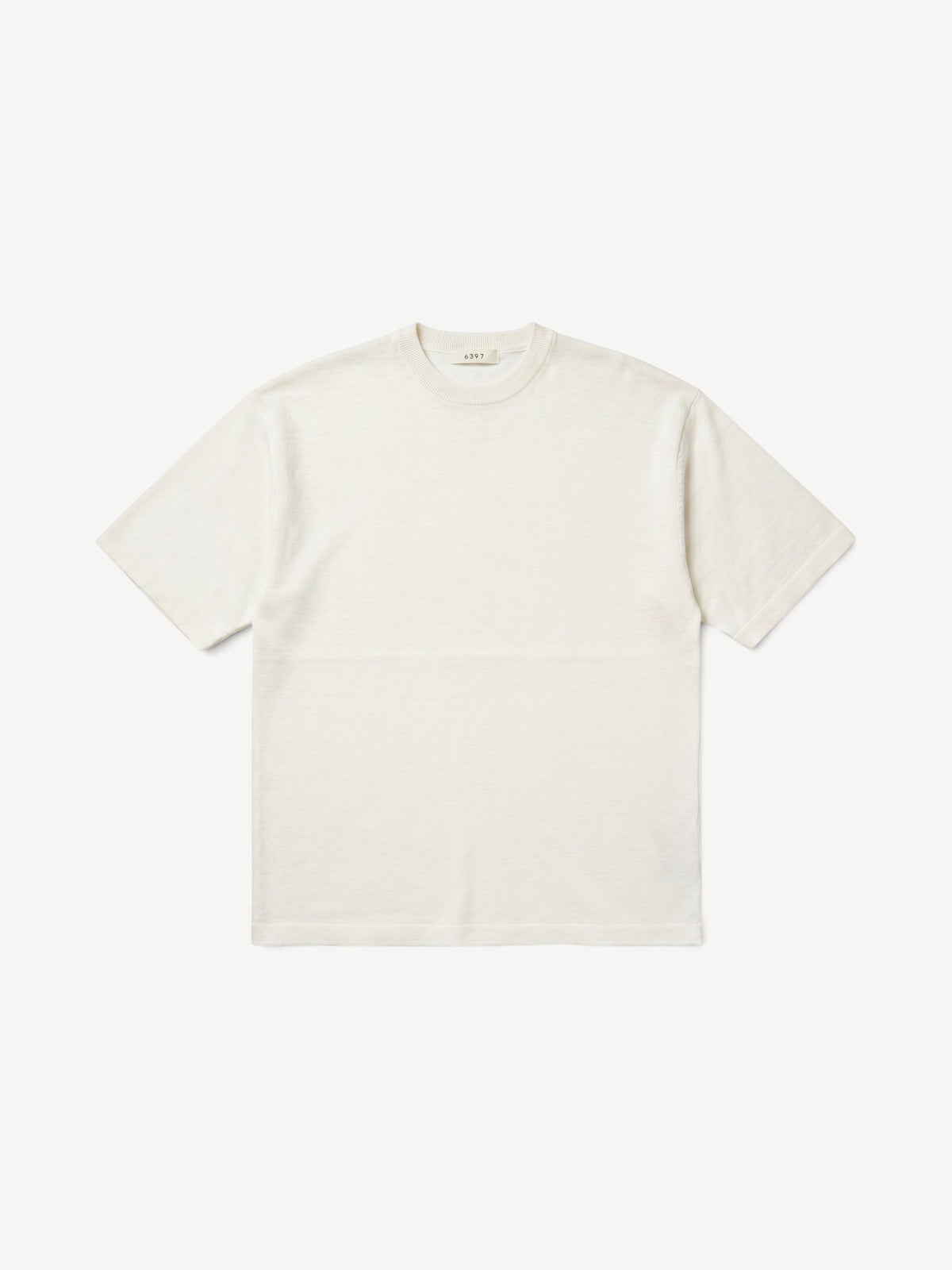 Big Knit T | White