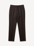 Straight Leg Trousers | Coffee