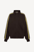 Fleecy Track Zip Up | Soil
