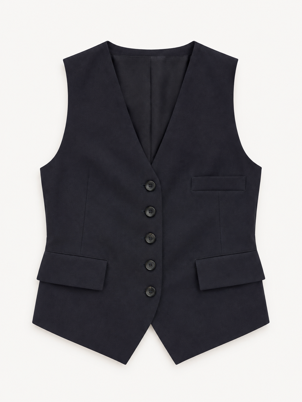 Barena Venezia Vest Romeo | Navy – front flat lay