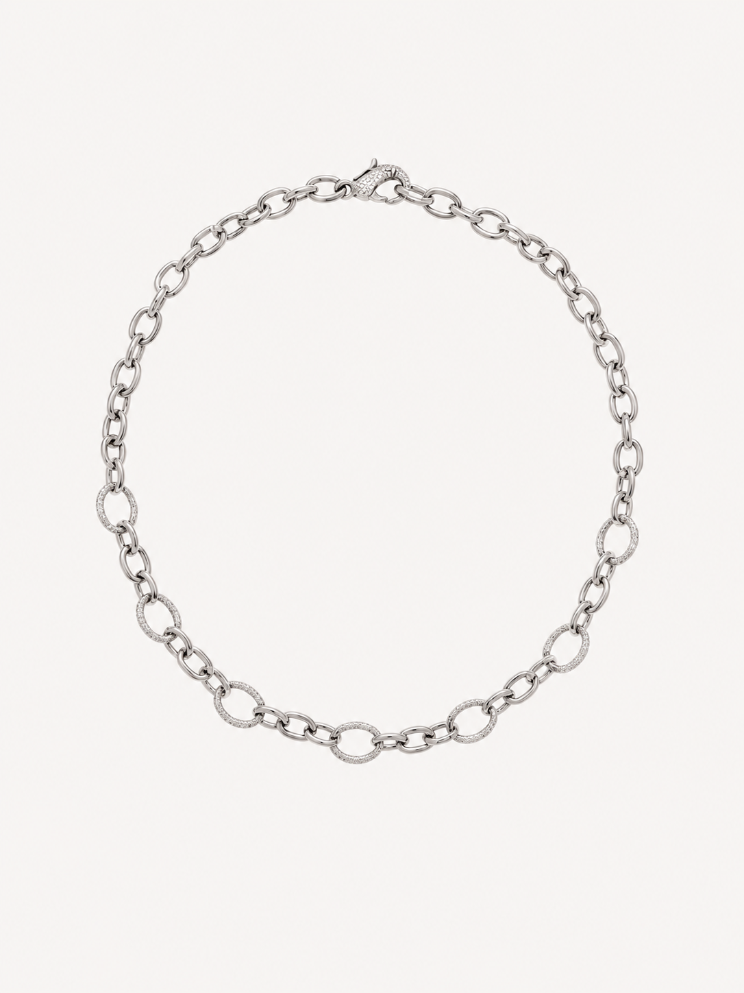 Maria Nilsdotter Charmed Chain Necklace in sterling silver