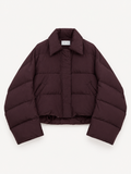 Christian Wijnants jani plum front flat lay