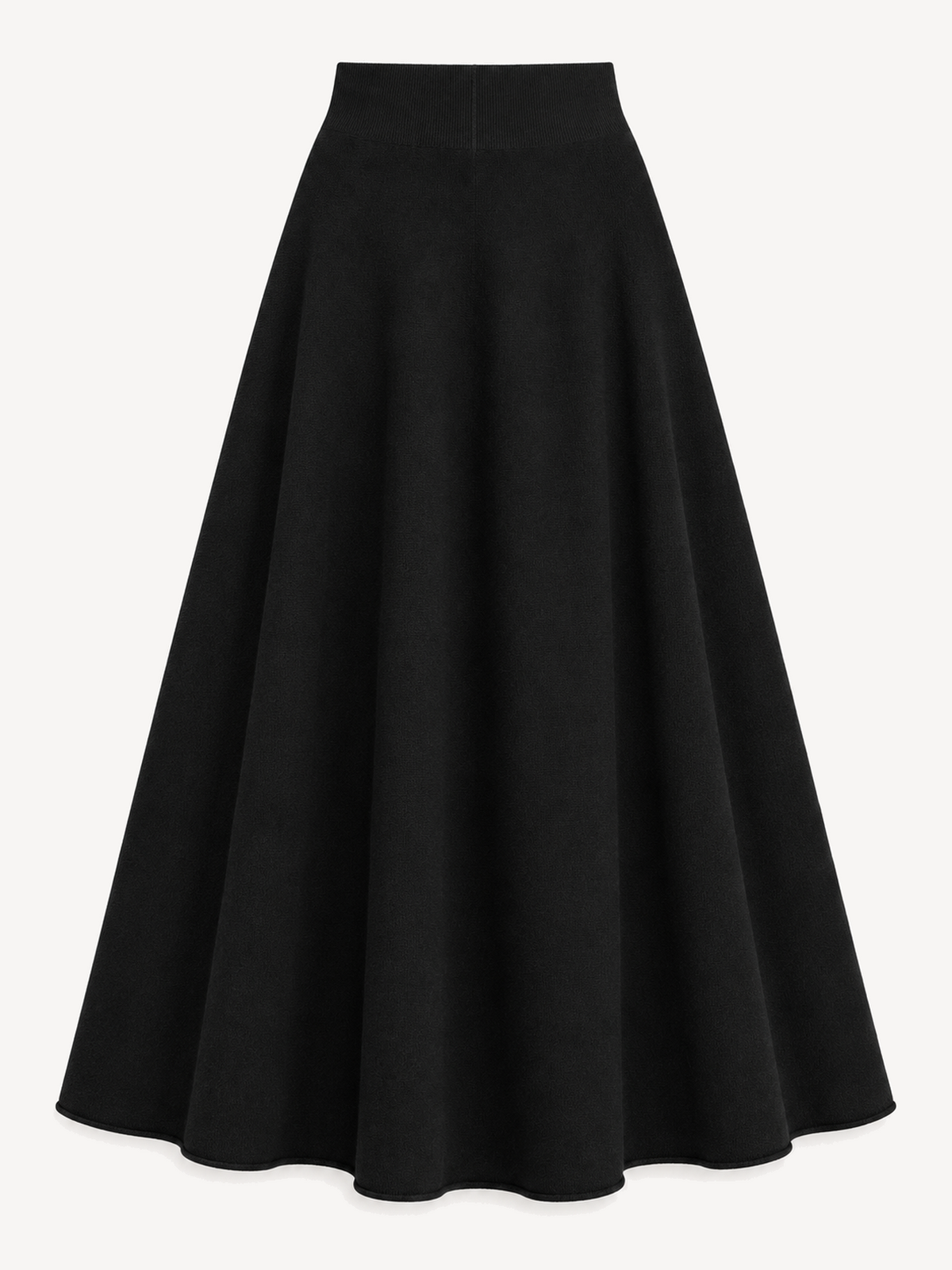 Extreme Cashmere N.498 Grace in Raven — front flat lay