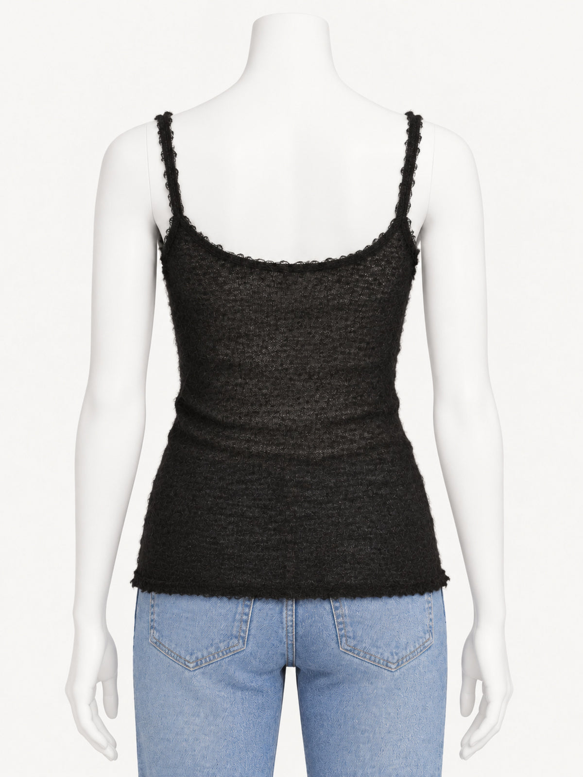 Gudrun & Gudrun Bara Black — back view on white mannequin