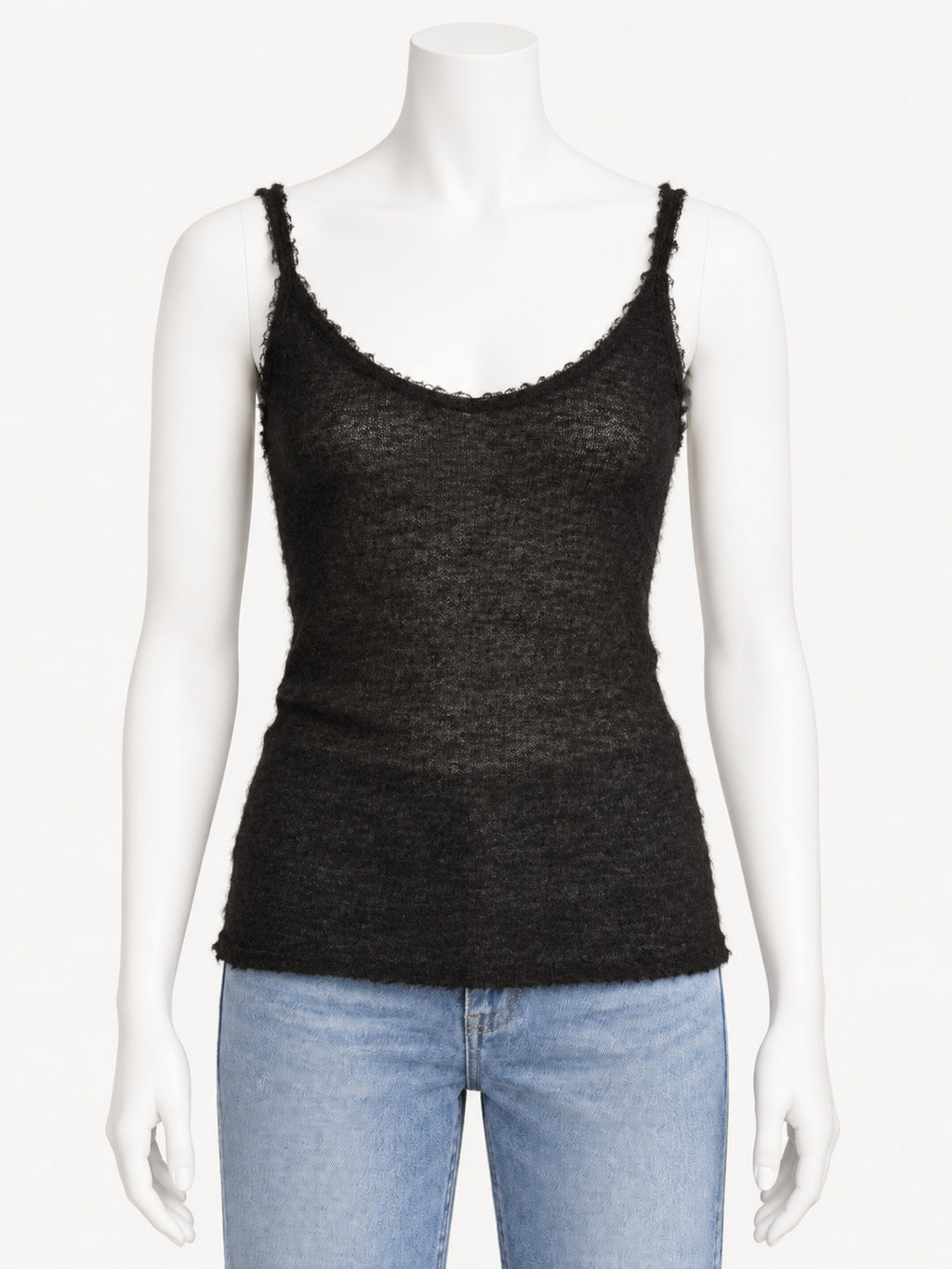 Gudrun & Gudrun Bara Black — front view on white mannequin