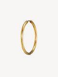 Creole Earring 30mm | Gold Plated Silver