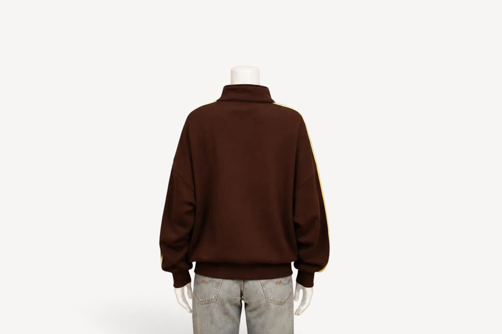 Fleecy Track Zip Up | Soil