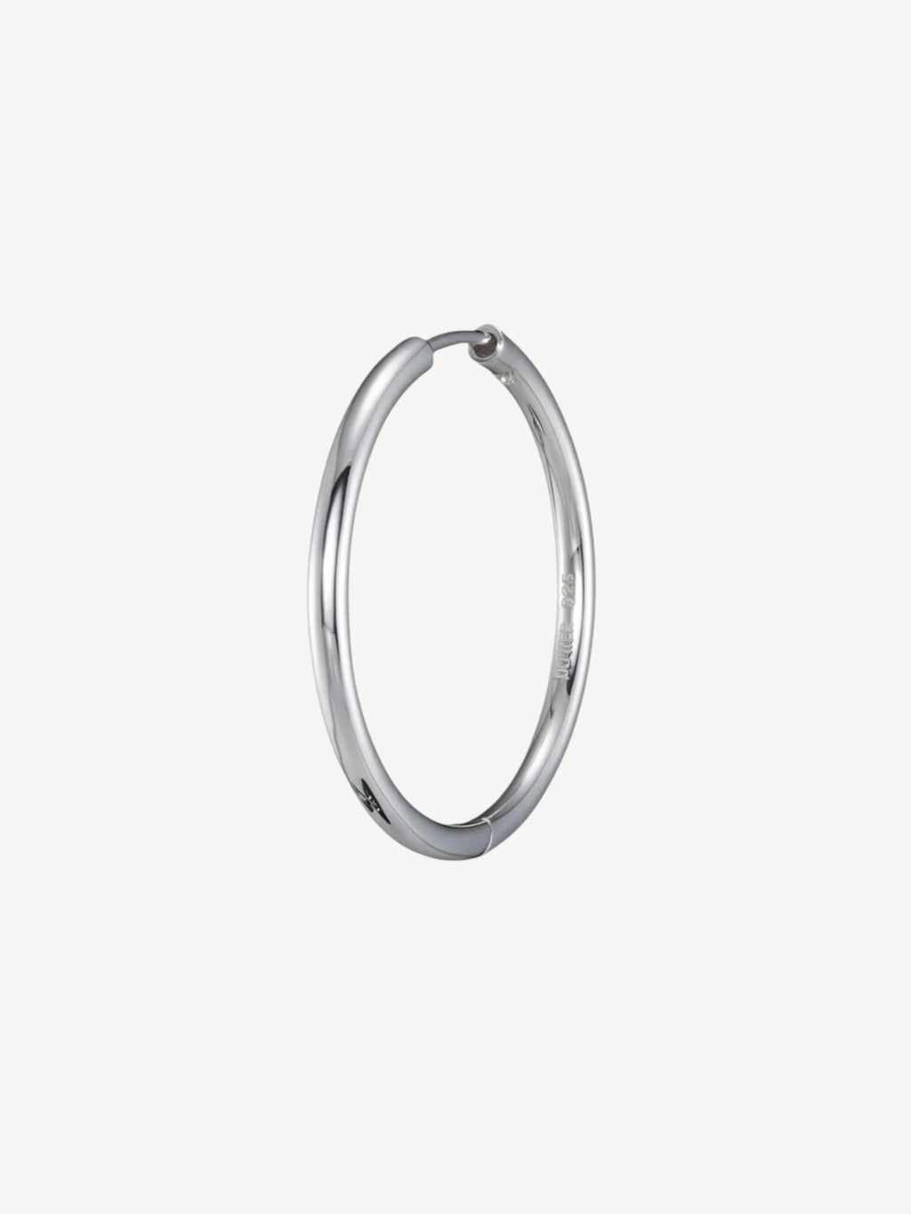 Creole Earring 30mm | Silver
