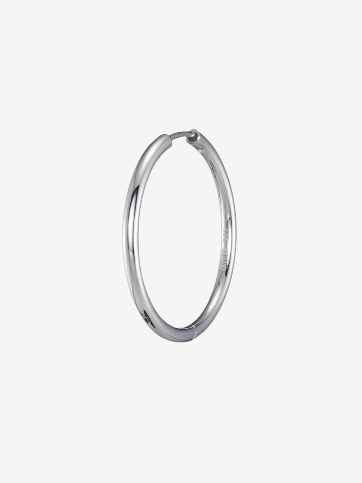 Creole Earring 30mm | Silver
