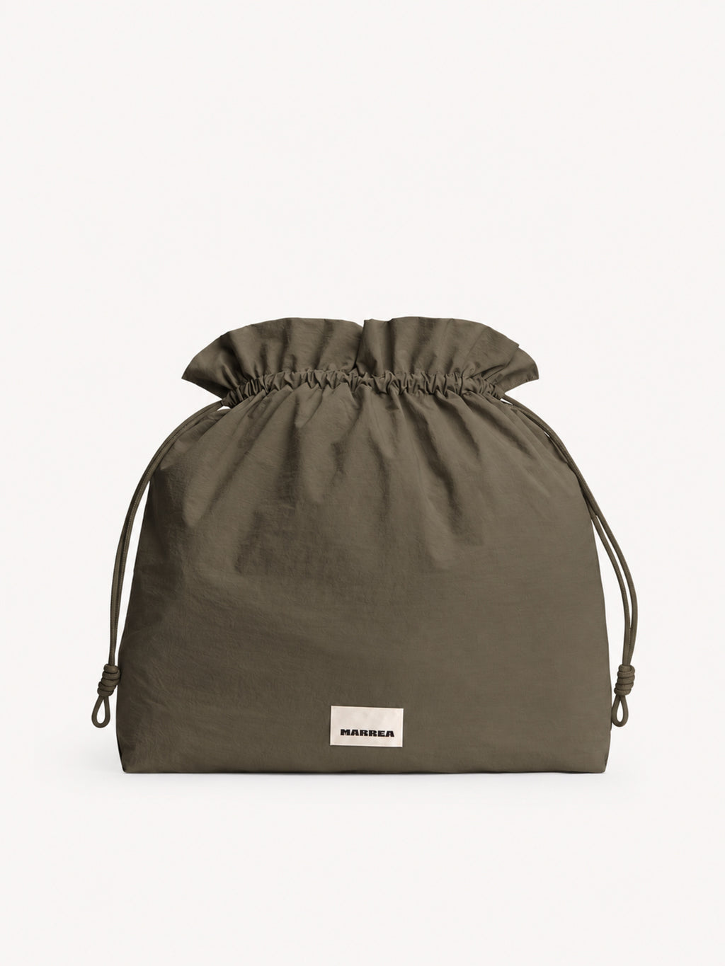 Marrea Large | Espresso x Coco Coastal Check – dust bag