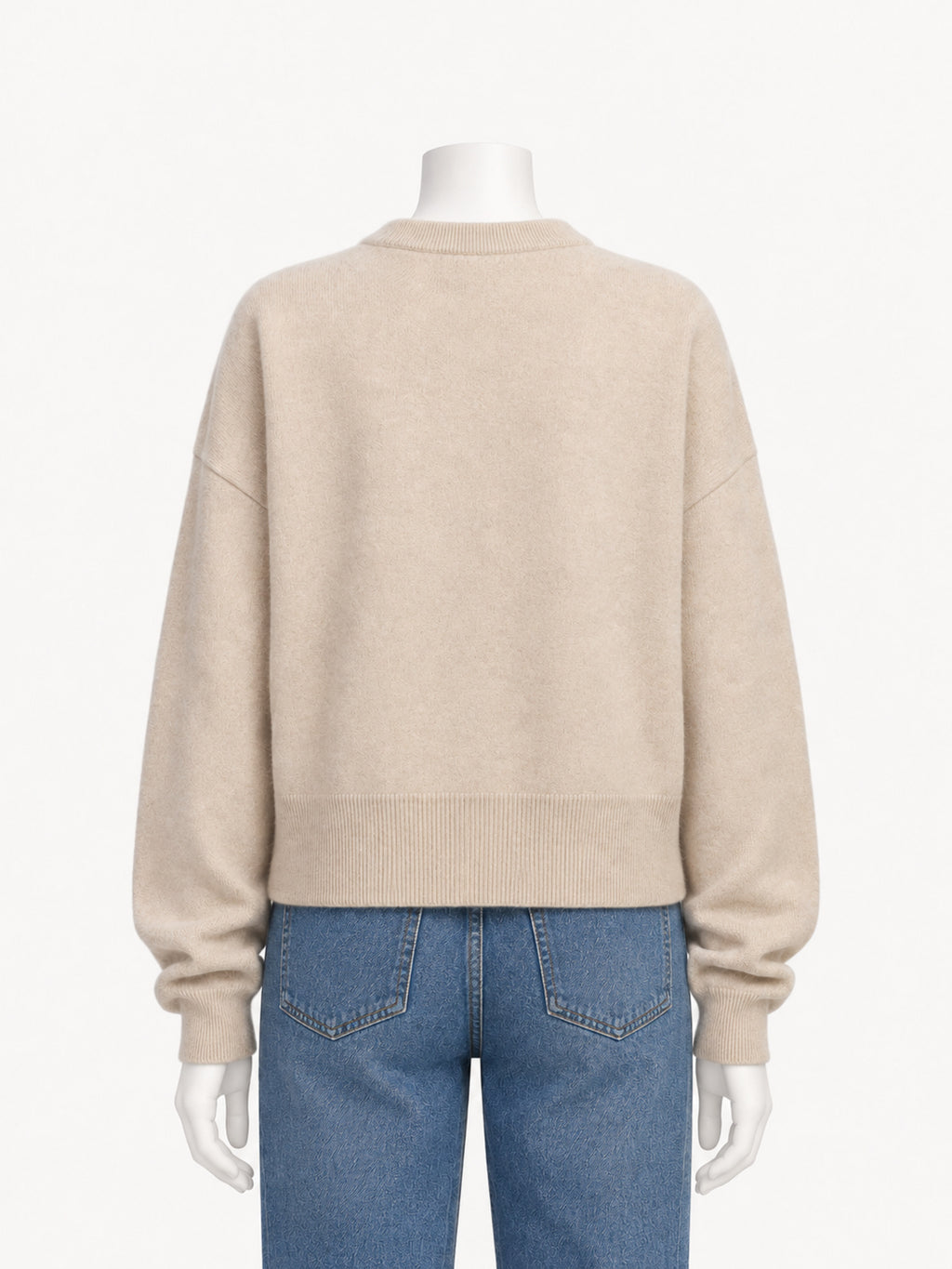 Extreme Cashmere N.170 Chou in latte — back view