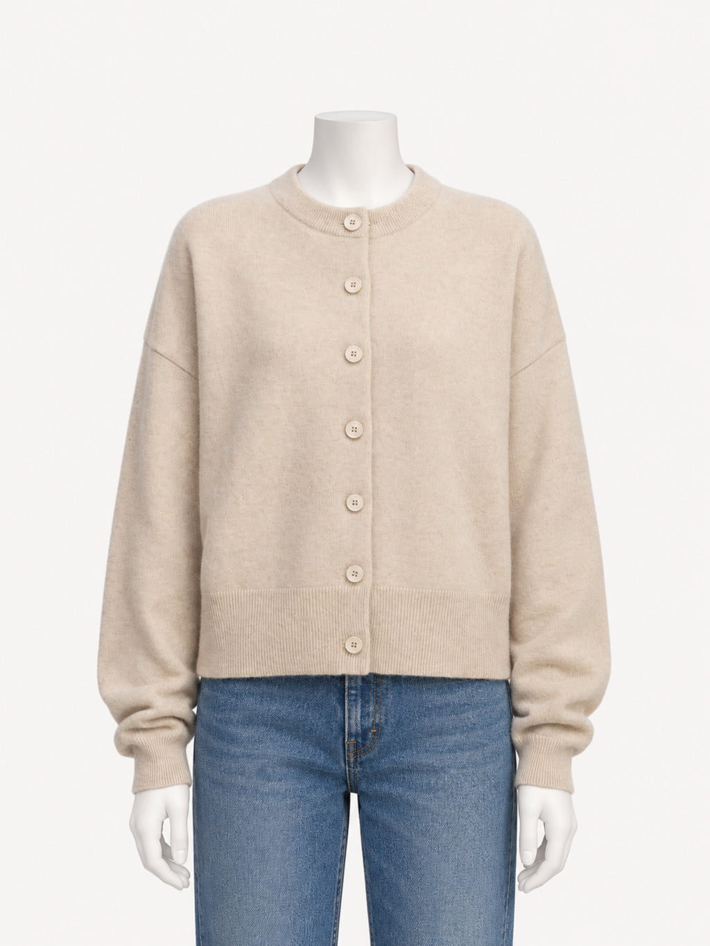 Extreme Cashmere N.170 Chou in latte — front view