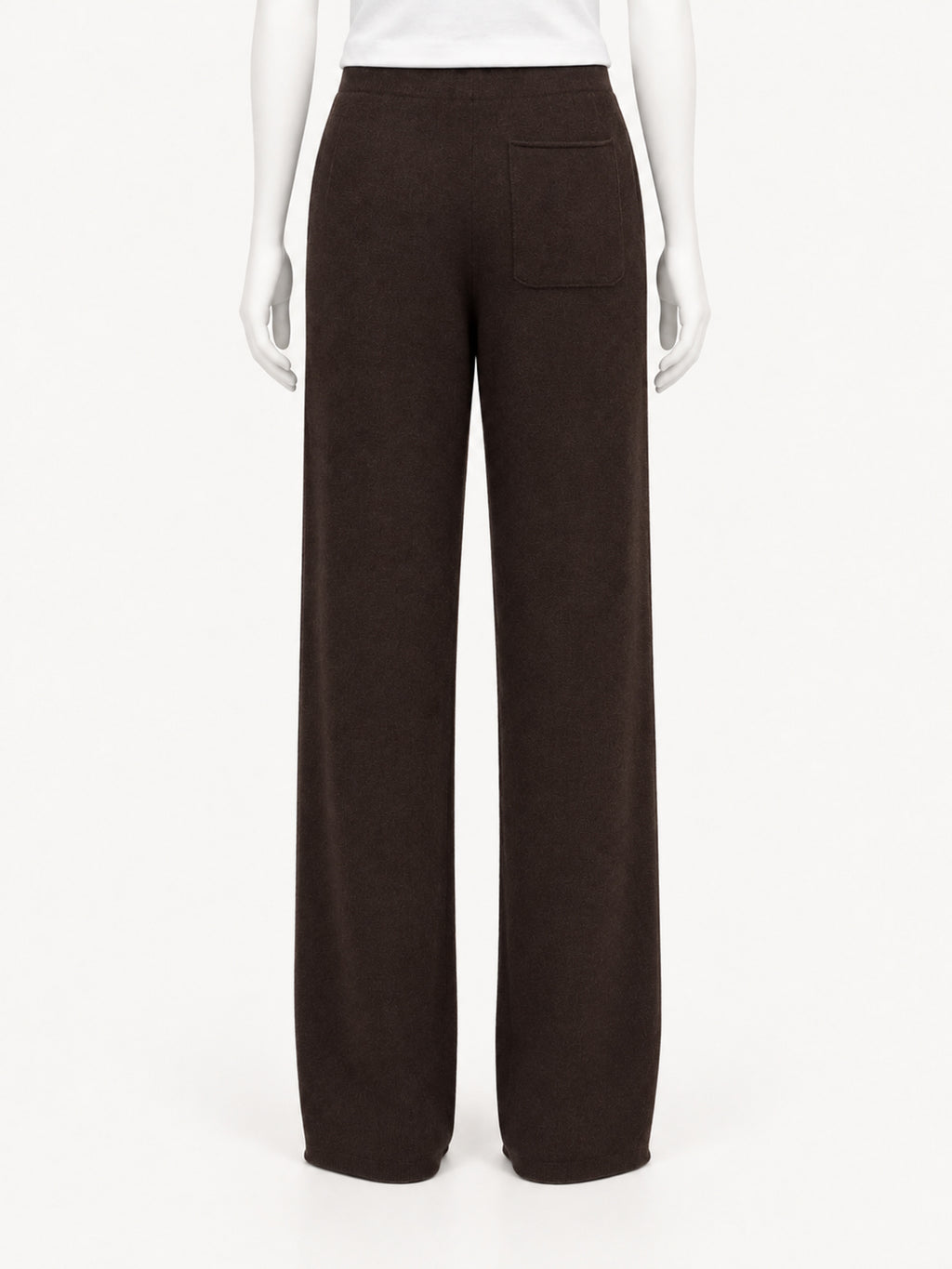 Extreme Cashmere N.320 Rush in dark brown — back view