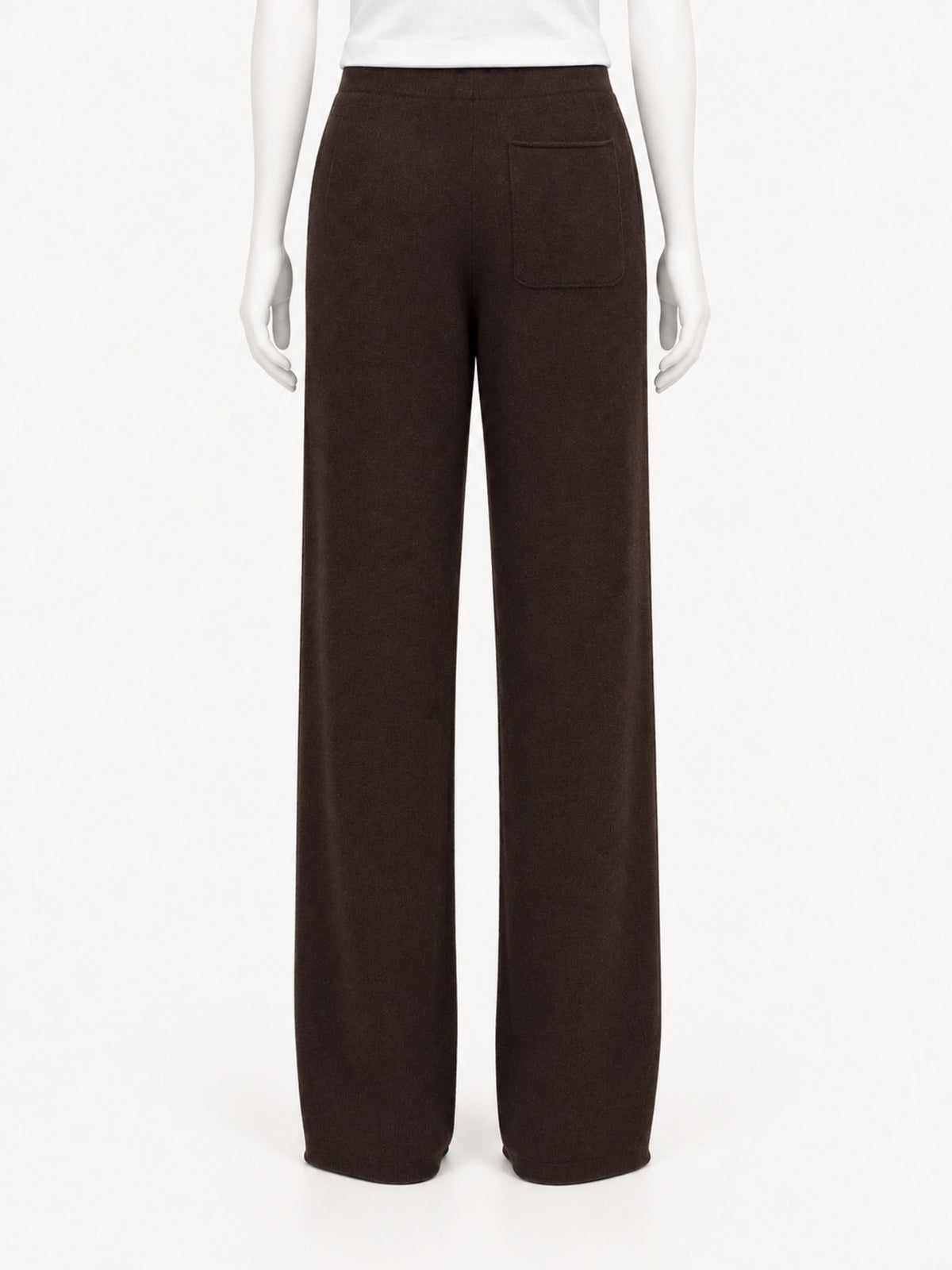 Extreme Cashmere N.320 Rush in dark brown — back view