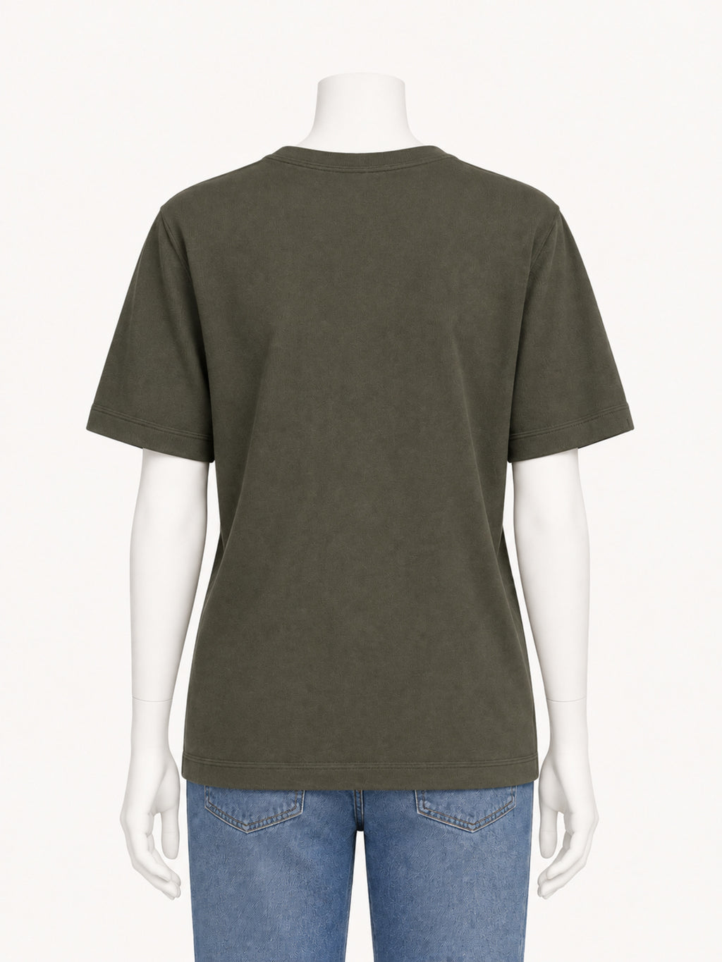 Extreme Cashmere N.394 James in army — back view