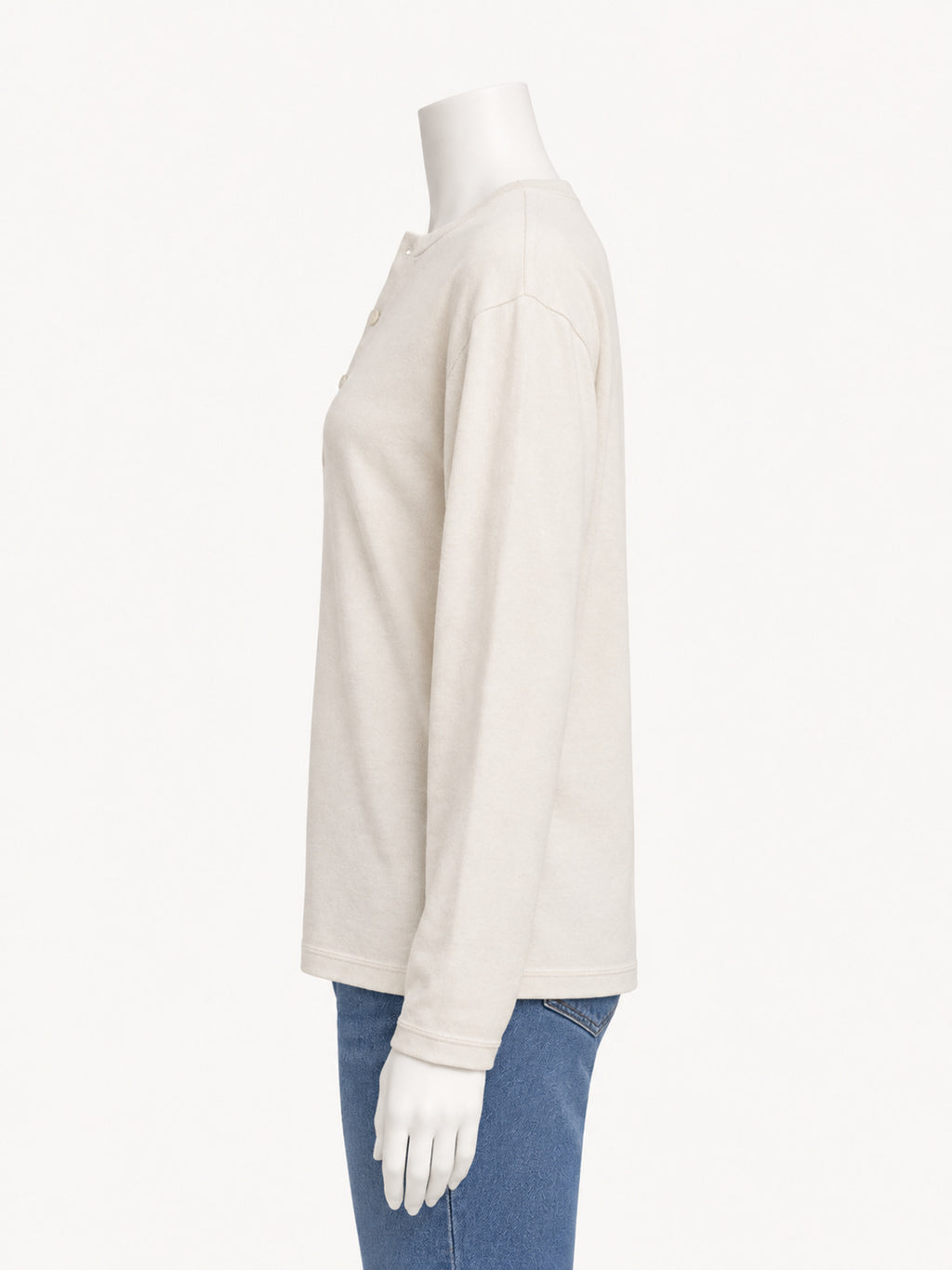 Extreme Cashmere n407 Fatou in bone — side view