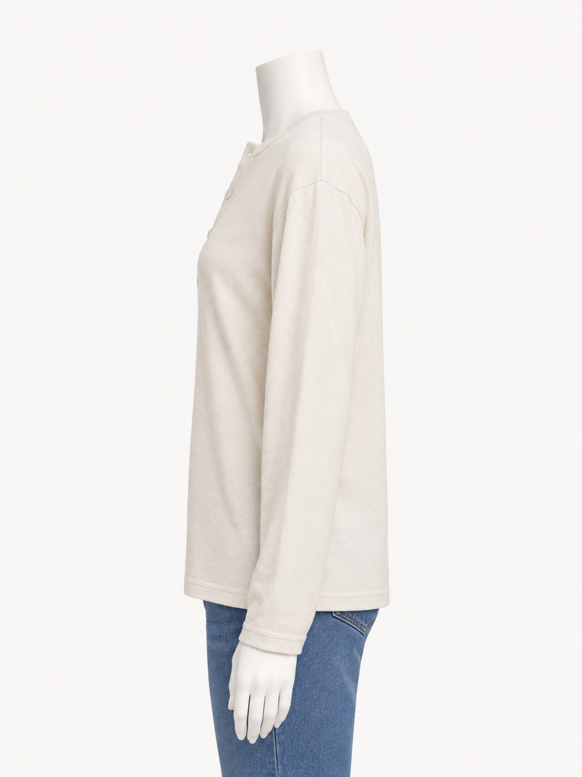 Extreme Cashmere n407 Fatou in bone — side view