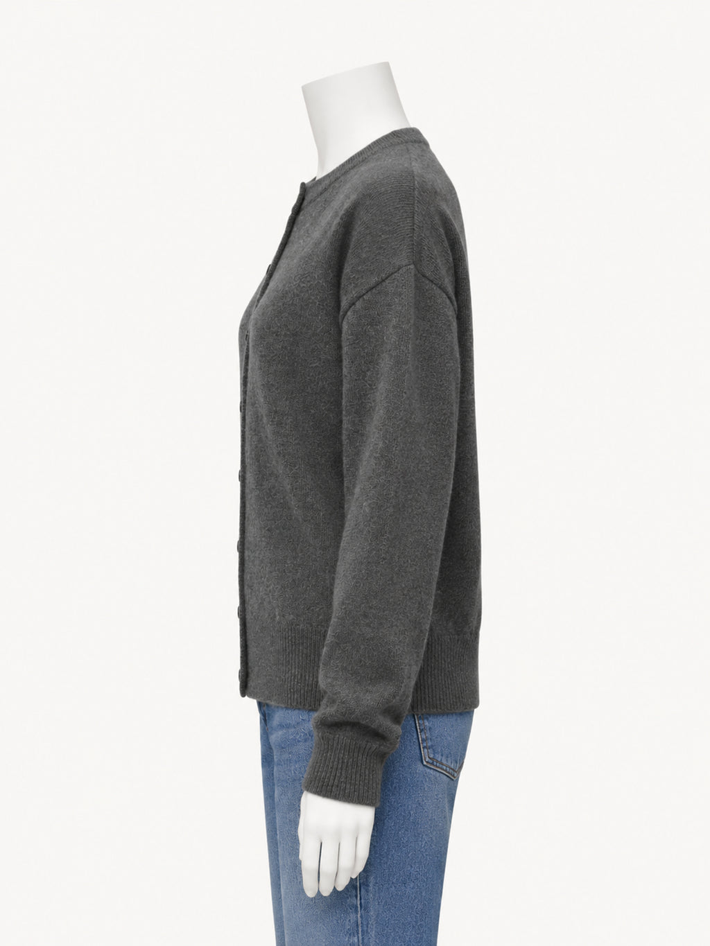 Extreme Cashmere N.436 Luce in felt — side view