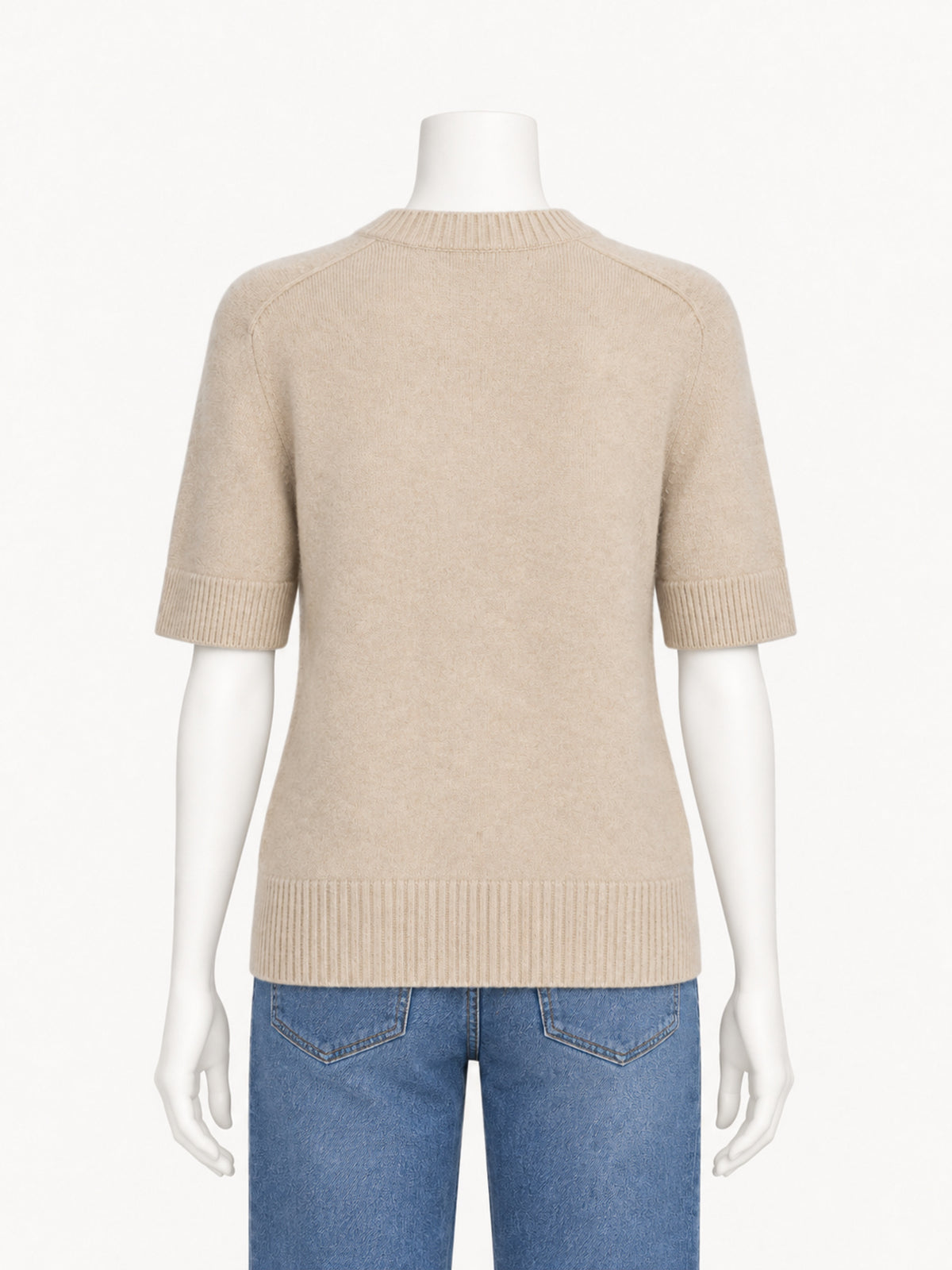 Extreme Cashmere N.454 Scott in latte — back view