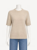 Extreme Cashmere N.454 Scott in latte — front view
