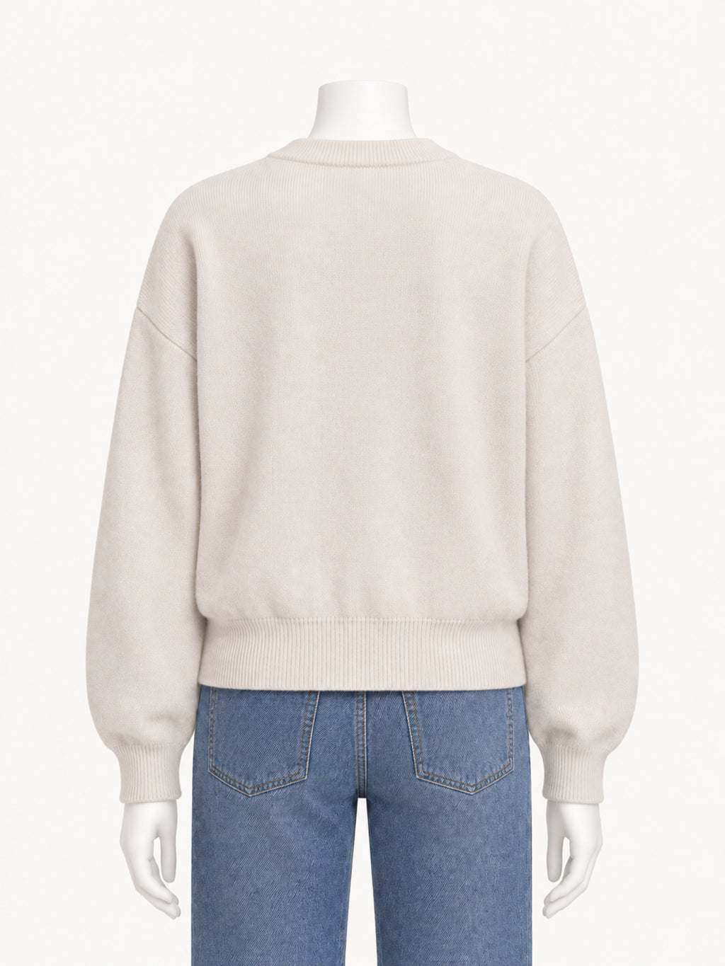 Extreme Cashmere n478 Xtra Fun in bone — back view
