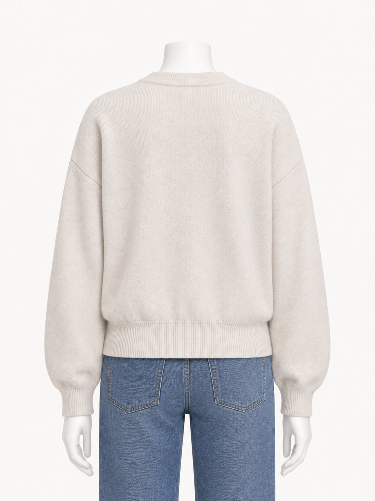 Extreme Cashmere n478 Xtra Fun in bone — back view