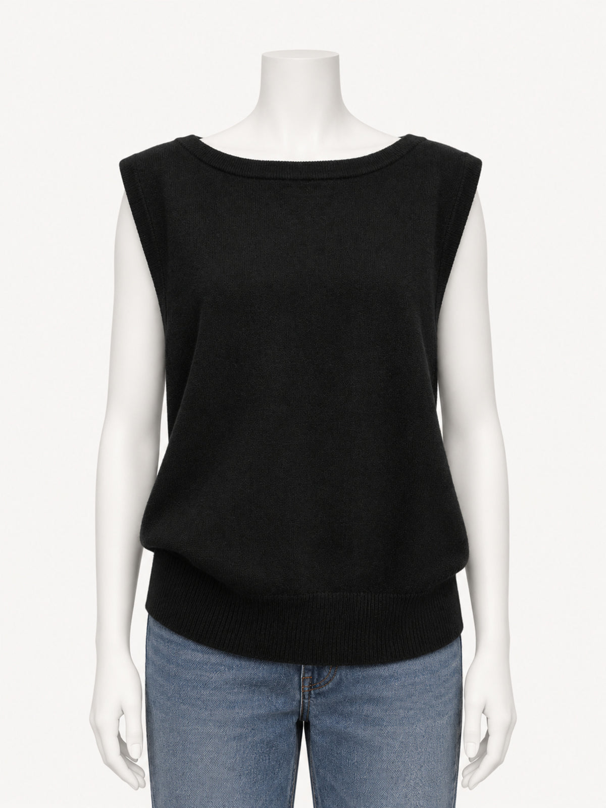 Extreme Cashmere N.489 Katherine in black — front view