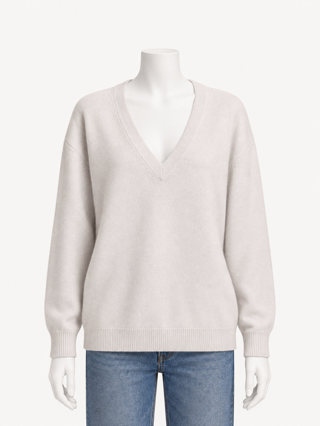 Extreme Cashmere N.492 Ben in bone — front view