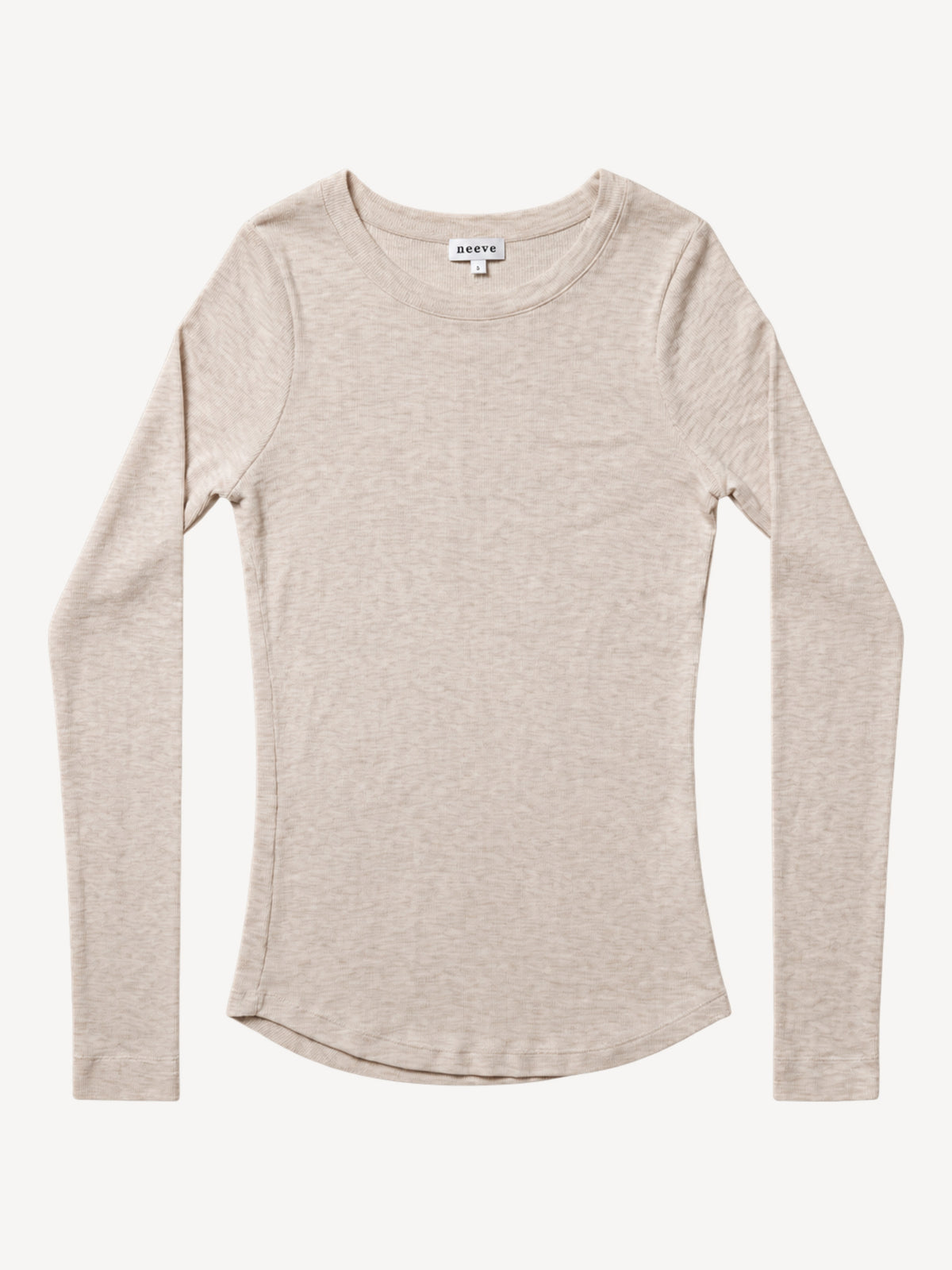 Neeve The Georgia | Beige Melange — front flat lay