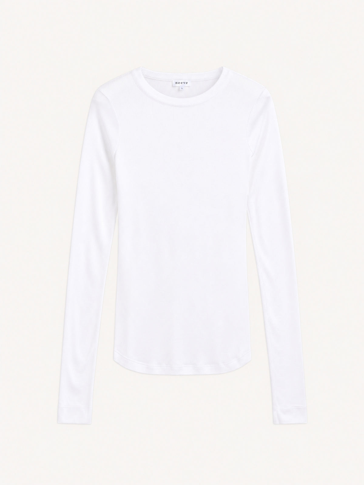 Neeve The Georgia | Crispy White — front flat lay