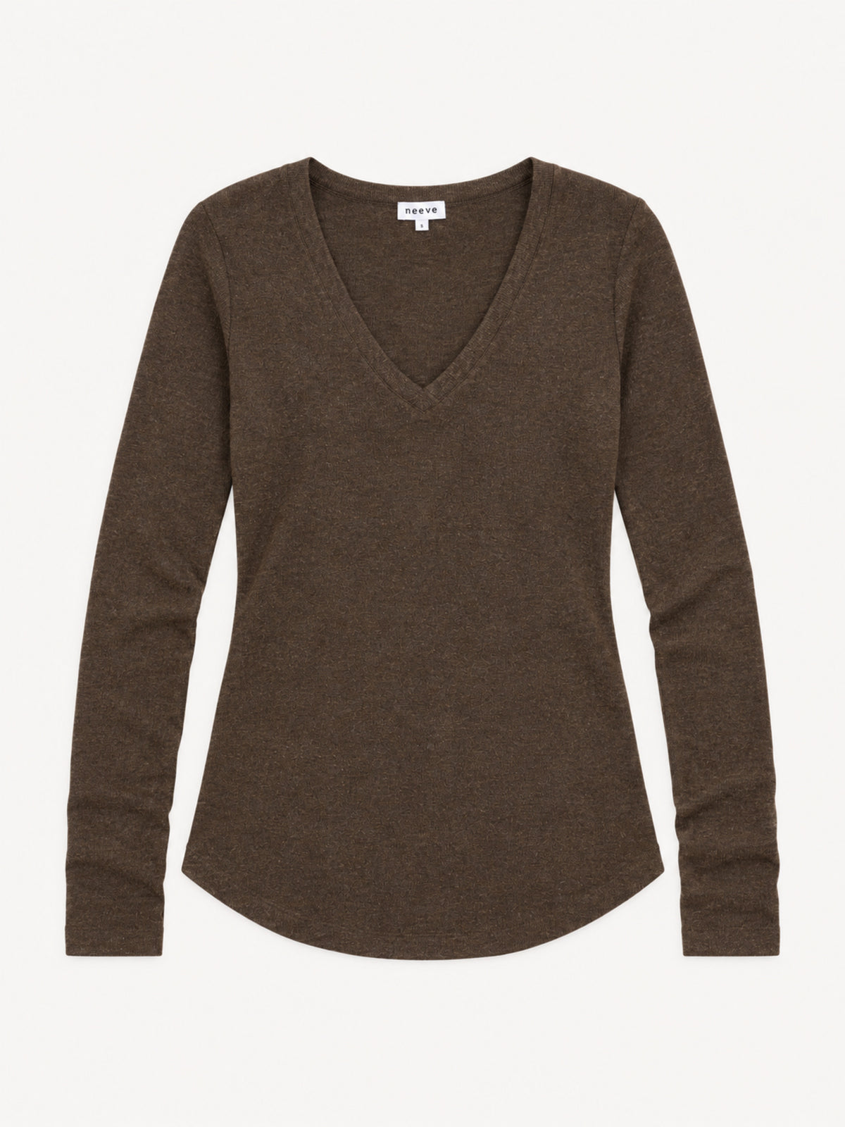 Neeve The Julia | Dark Grey Melange — front flat lay