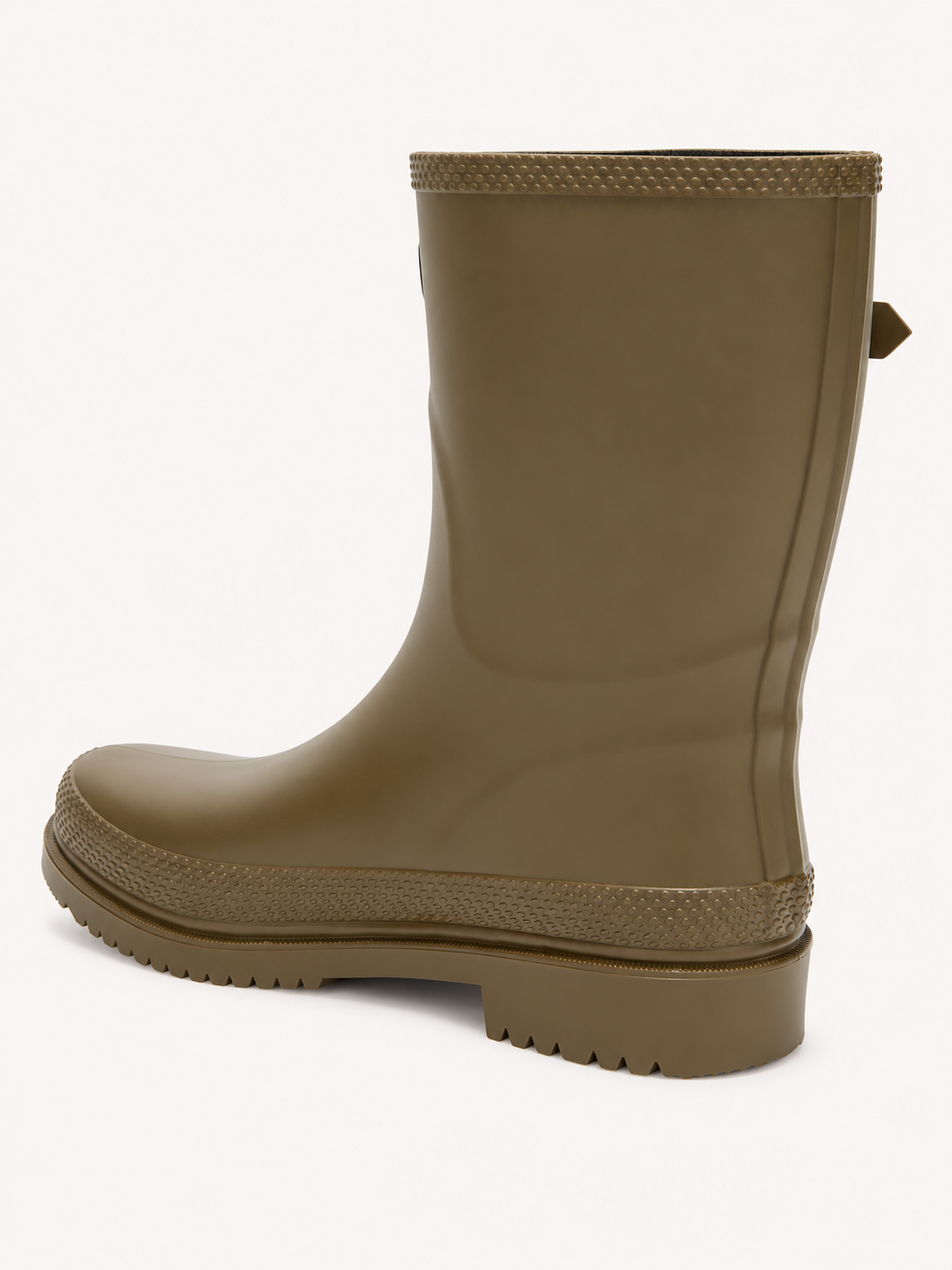 Scholl Chambery Low in Olive – rear three-quarter view