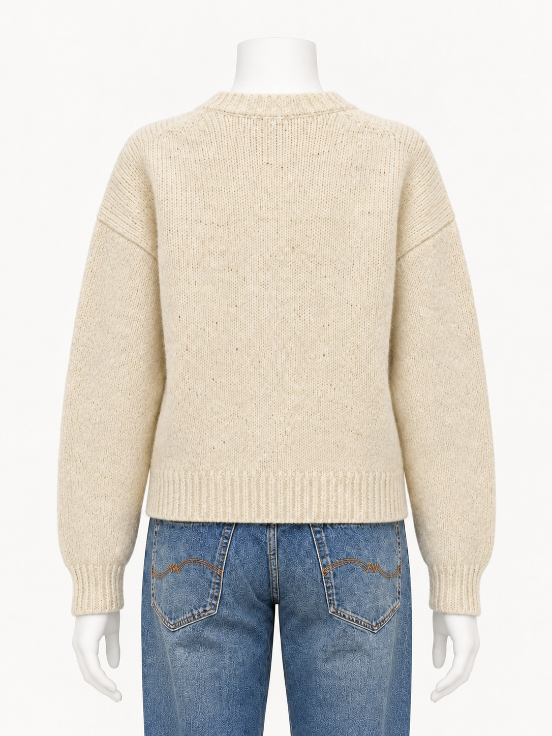 Studio Nicholson Maele in Cream – back view