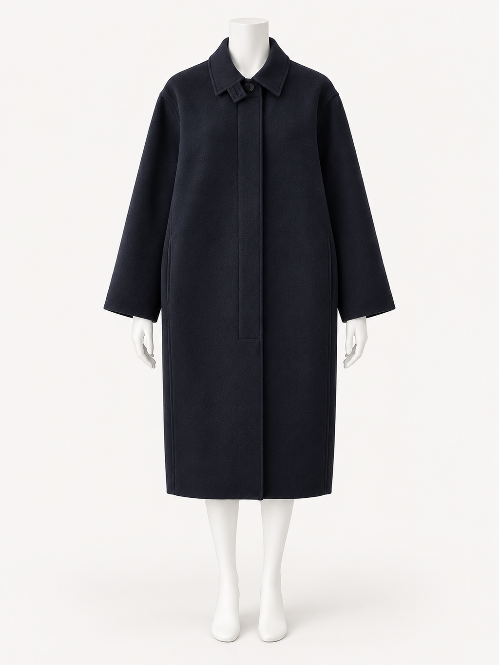 Studio Nicholson Ria in Dark Navy – front view
