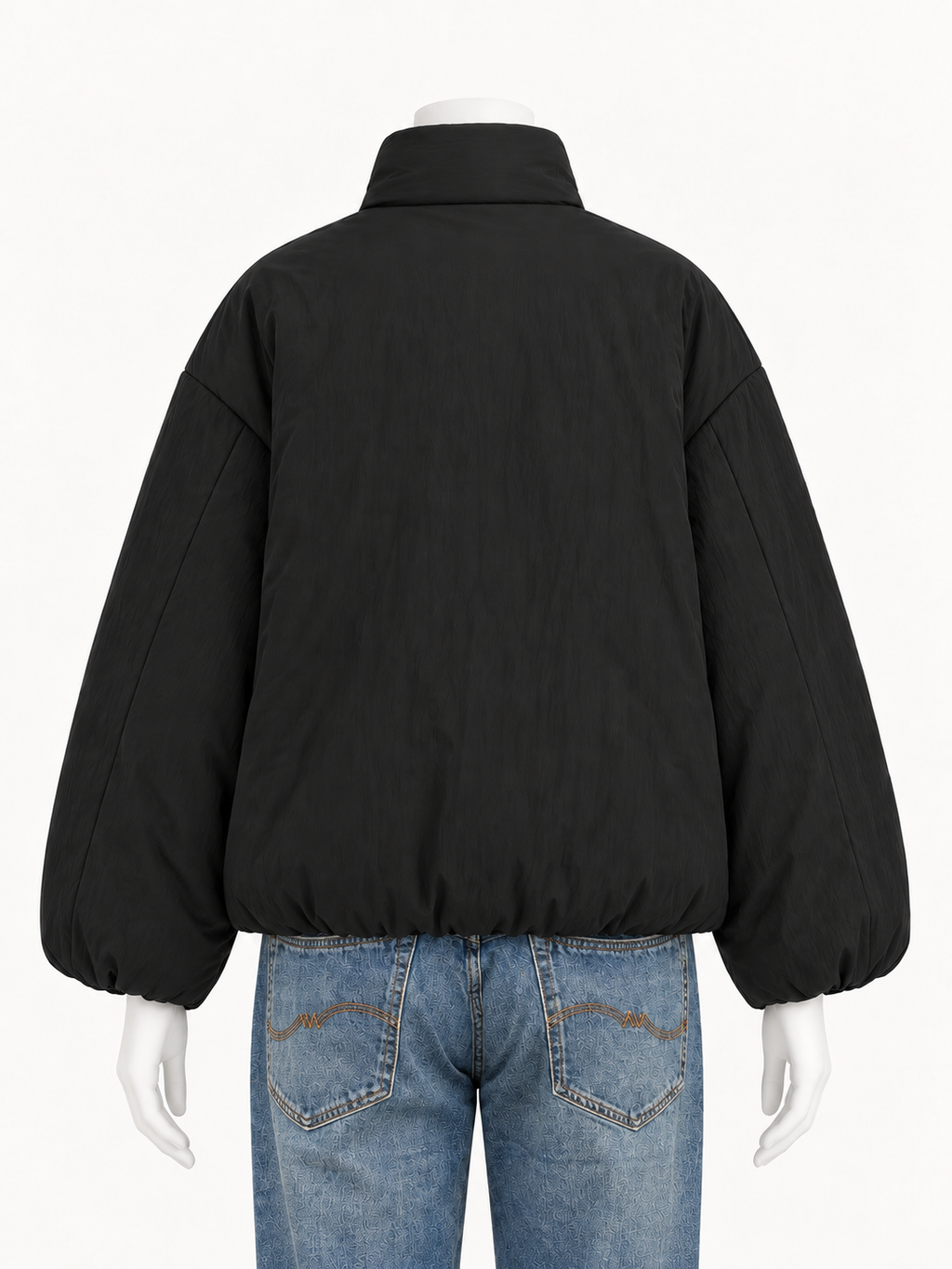 Studio Nicholson Vaner in Black – back view