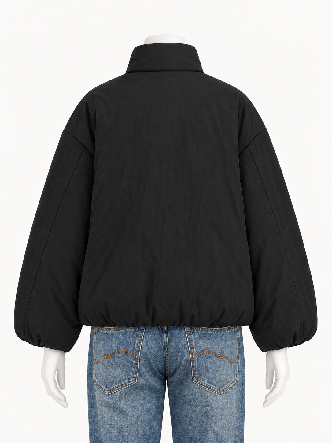 Studio Nicholson Vaner in Black – back view