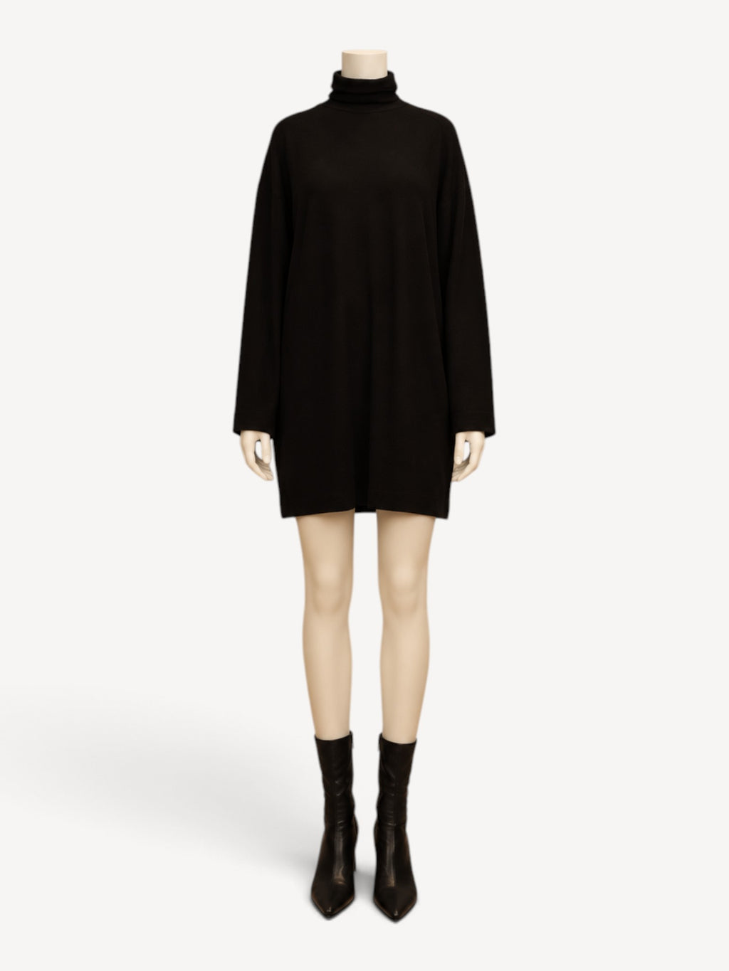 Thom Krom W D 72 dress in Black, front view