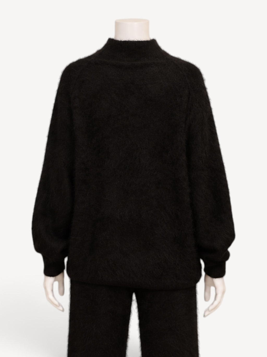 Thom Krom W K 156 sweater in Black, back view
