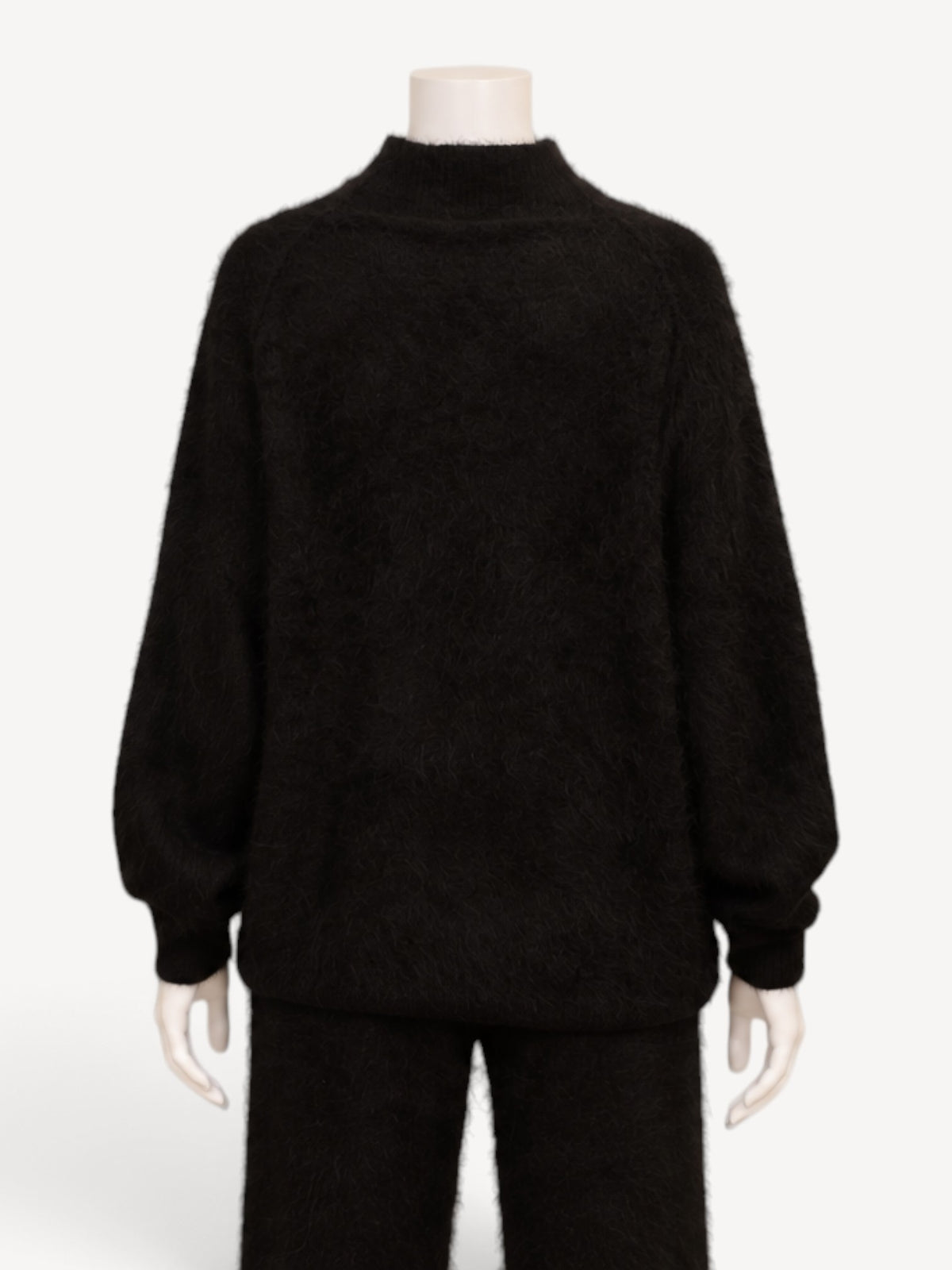 Thom Krom W K 156 sweater in Black, back view