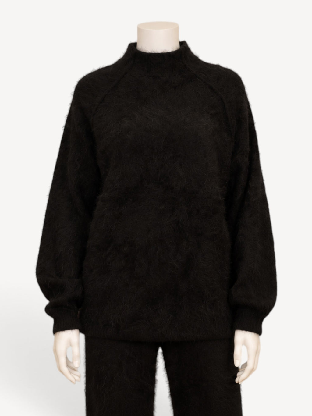 Thom Krom W K 156 sweater in Black, front view