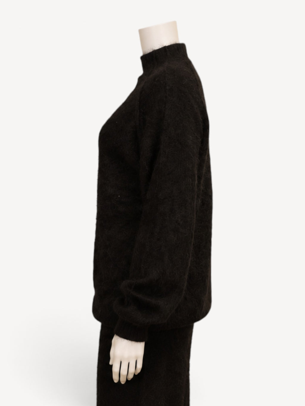 Thom Krom W K 156 sweater in Black, side view