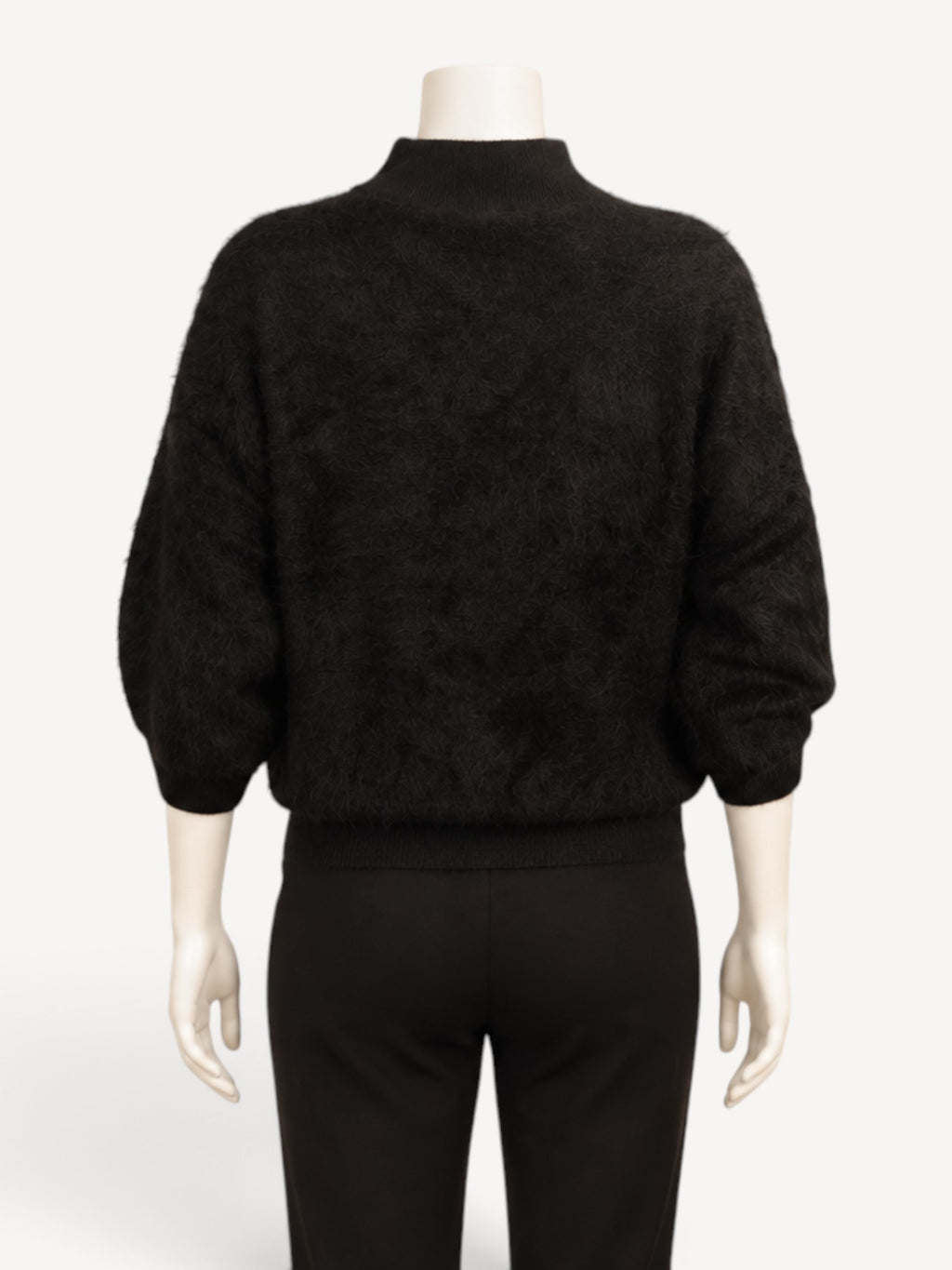 Thom Krom W K 158 sweater in Black, back view